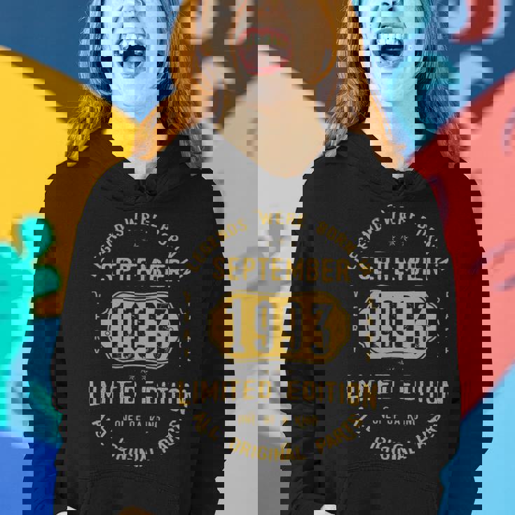 1993 September Birthday Gift 1993 September Limited Edition Women Hoodie Gifts for Her