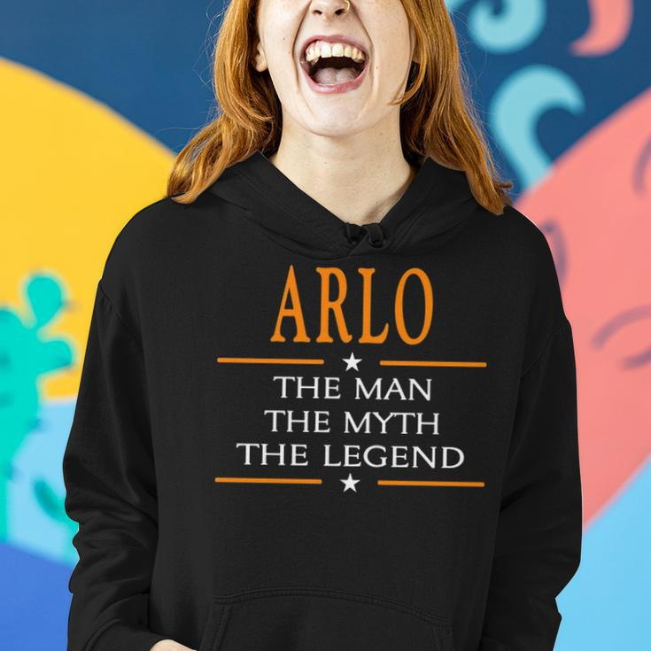 Arlo Name Gift Arlo The Man The Myth The Legend Women Hoodie Gifts for Her