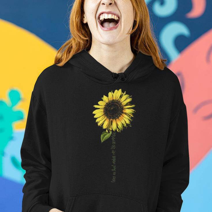 Being An Aunt Makes My Life Complete Sunflower Gift Women Hoodie Gifts for Her