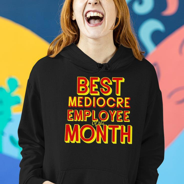 Best Mediocre Employee Of The Month Tee Women Hoodie Gifts for Her