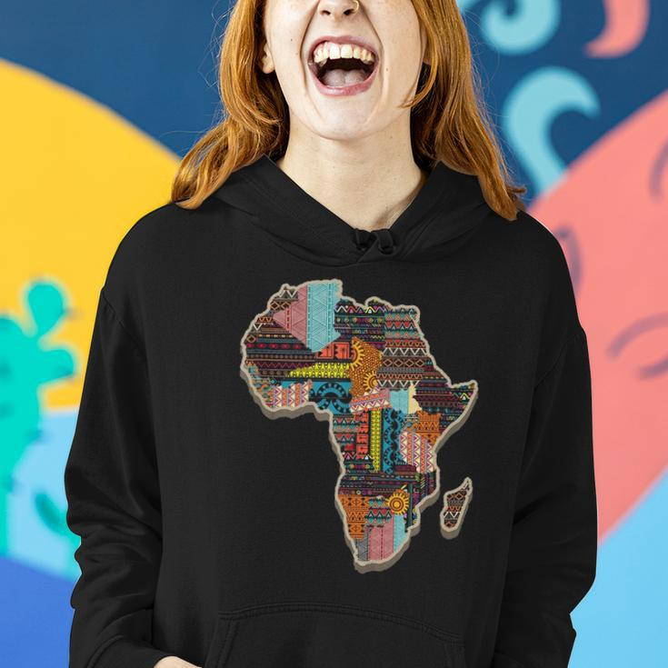 Black History African Tribal Pattern Women Hoodie Gifts for Her