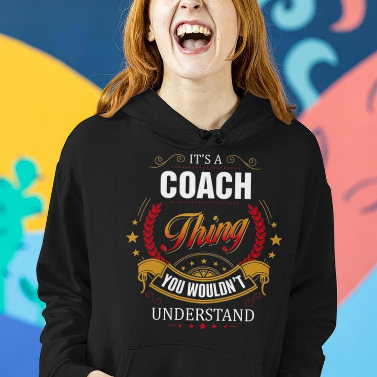 Coach Shirt Family Crest CoachShirt Coach Clothing Coach Tshirt Coach Tshirt Gifts For The Coach Women Hoodie Gifts for Her