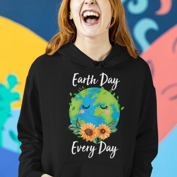 Cool Earth Day Sunflower Quote Earth Day For Kids Women Hoodie Gifts for Her