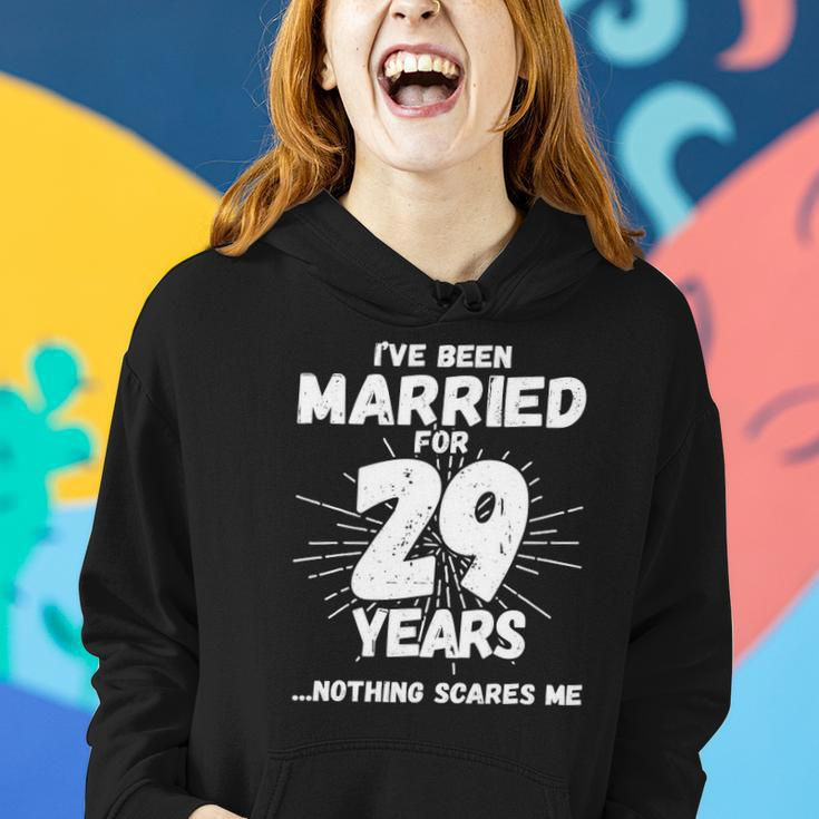 Couples Married 29 Years - Funny 29Th Wedding Anniversary Women Hoodie Gifts for Her