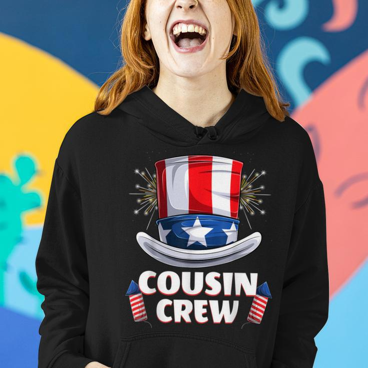 Cousin Crew 4Th Of July Family Matching Boys Girls Kids Women Hoodie Gifts for Her