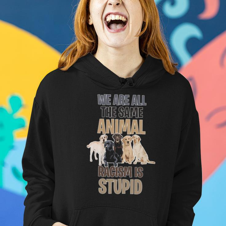 Dog Lovers Against Racismanti Racism Women Hoodie Gifts for Her