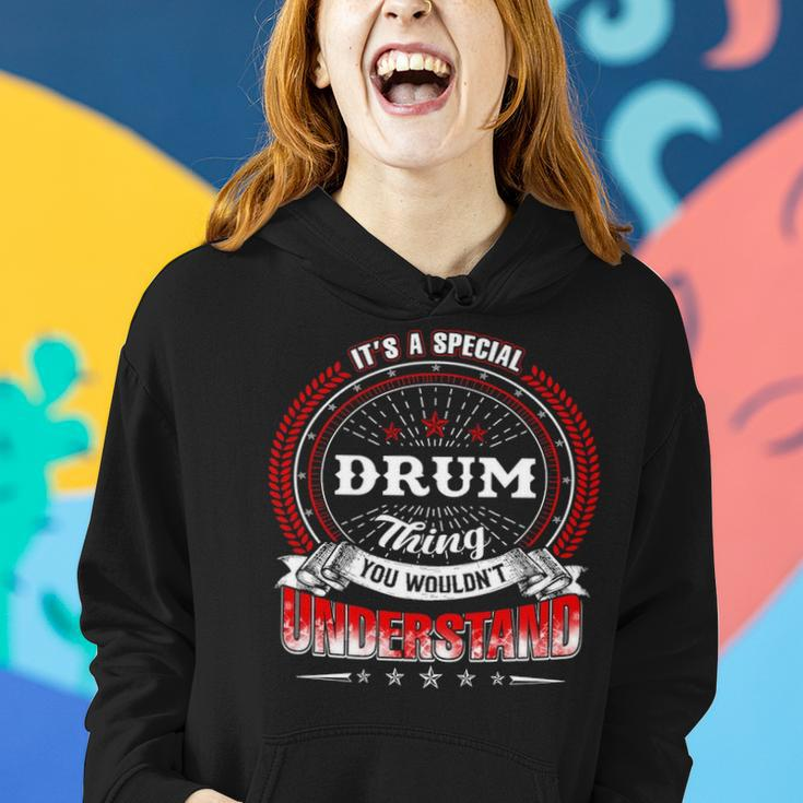 Drum Shirt Family Crest DrumShirt Drum Clothing Drum Tshirt Drum Tshirt Gifts For The Drum Women Hoodie Gifts for Her
