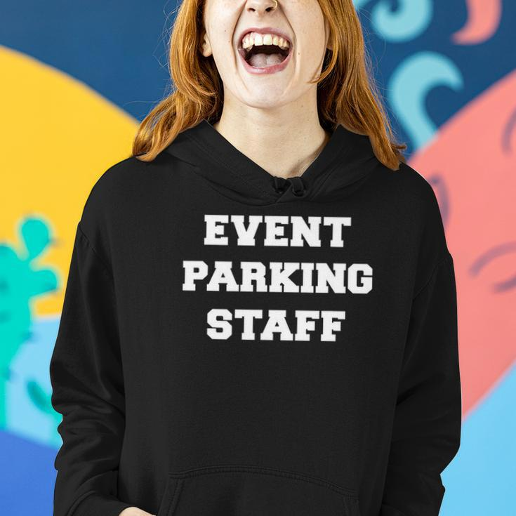 Event Parking Staff Attendant Traffic Control Women Hoodie Gifts for Her
