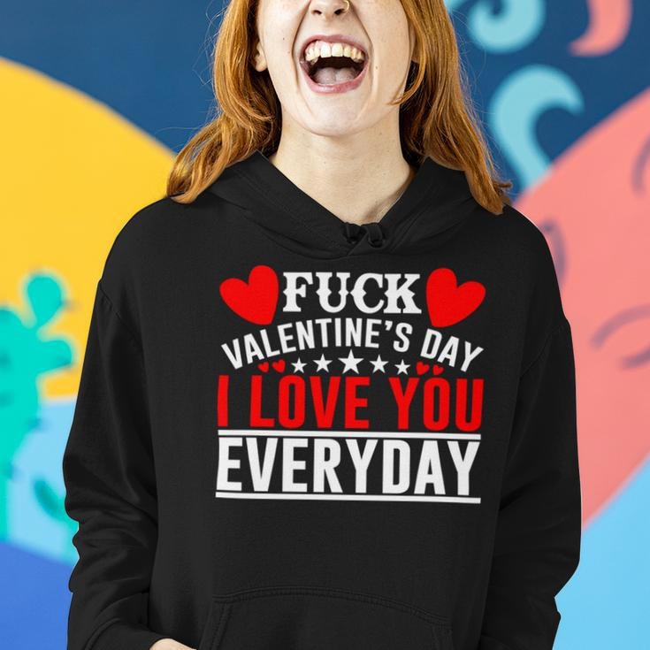 Fk Valentines Day I Love You Every Day Women Hoodie Gifts for Her