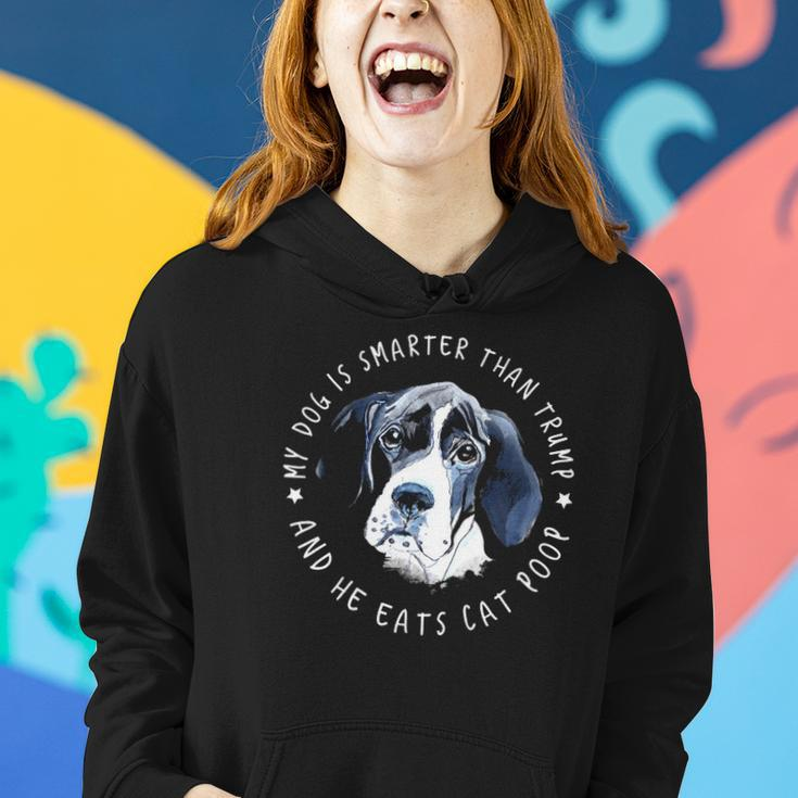 Funny Anti Trump For Dog Lovers Women Hoodie Gifts for Her
