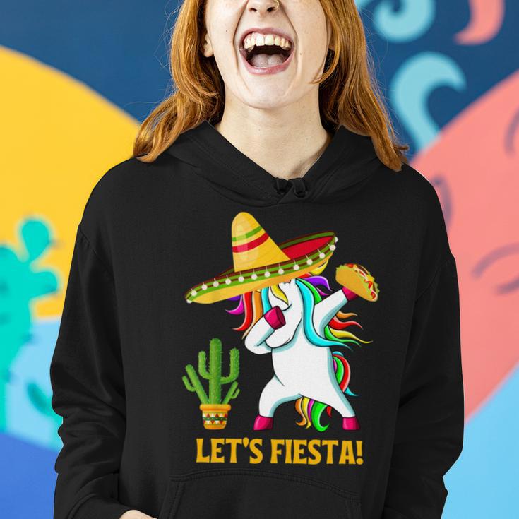 Funny Dabbing Taco Cinco De May Mexican Food V4 Women Hoodie Gifts for Her