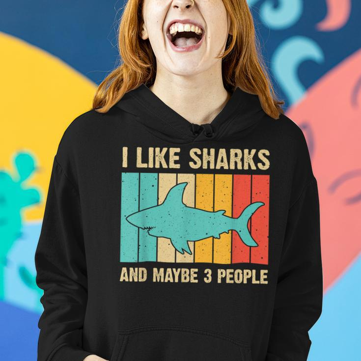Funny Shark Design For Kids Men Women Animal Shark Stuff Women Hoodie Gifts for Her