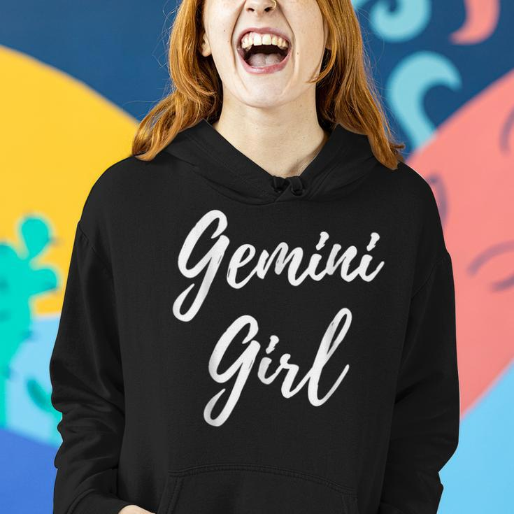 Gemini Girl Zodiac Astrological Sign Horoscope Birthday Women Hoodie Gifts for Her