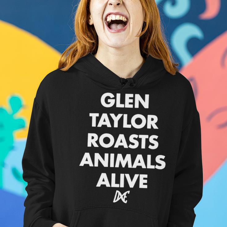 Glen Taylor Roasts Animals Alive Women Hoodie Gifts for Her