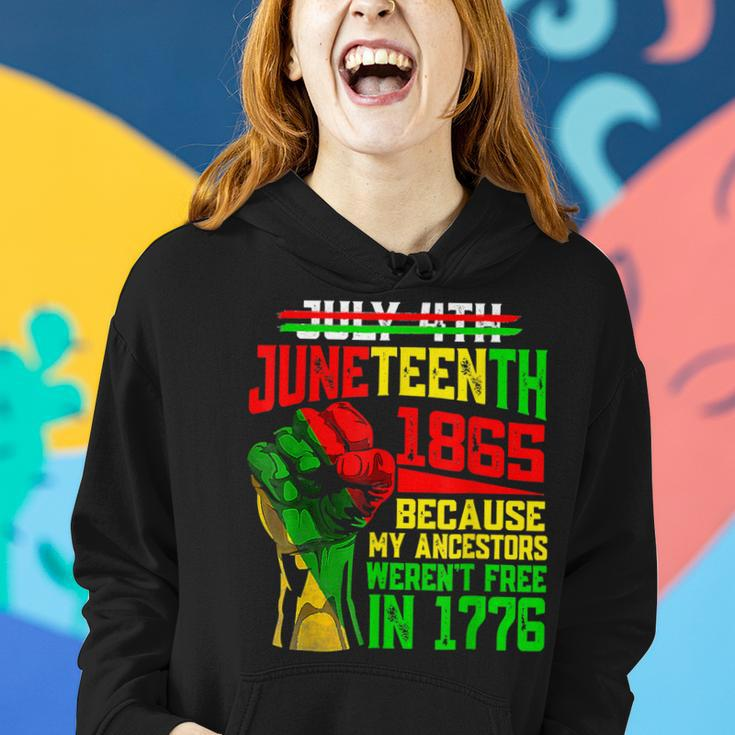 July 4Th Junenth 1865 Because My Ancestors Mens Girls Women Hoodie Gifts for Her