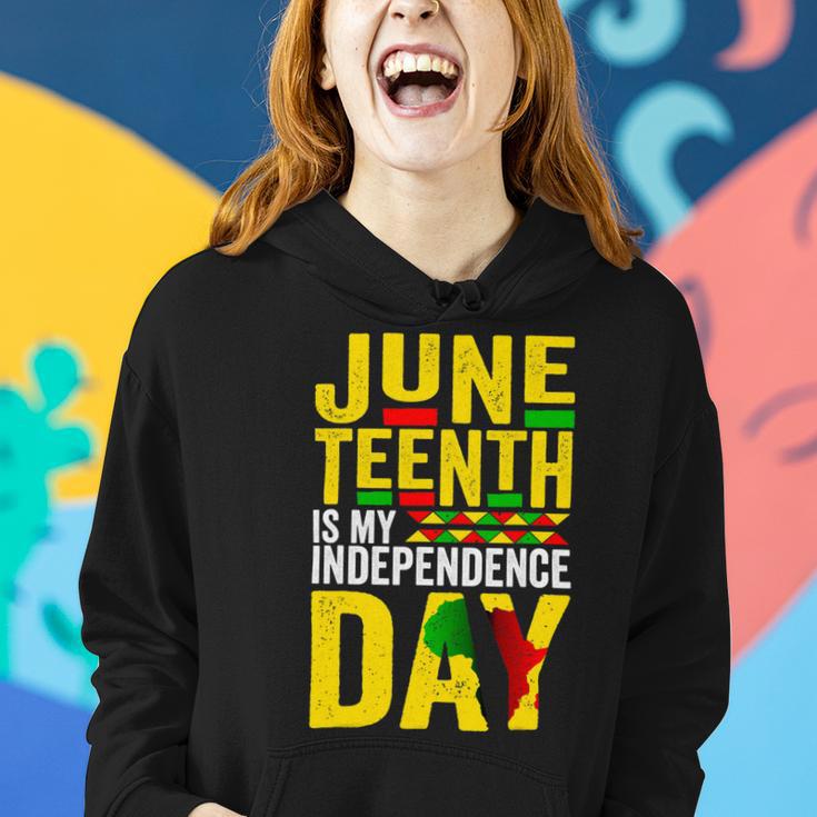 Juneteenth Is My Independence Day 1865 African American Women Hoodie Gifts for Her