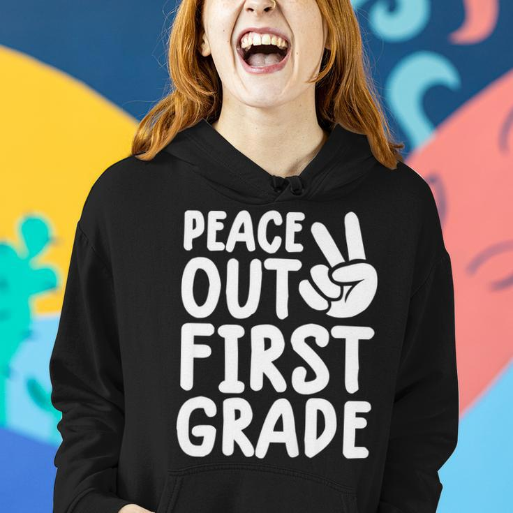 Kids Peace Out 1St Grade For Boys Girls Last Day Of School V2 Women Hoodie Gifts for Her