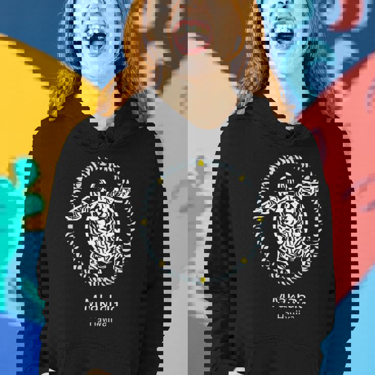Makaha Hawaii - Tribal Turtle State Of Hawaii Women Hoodie Gifts for Her