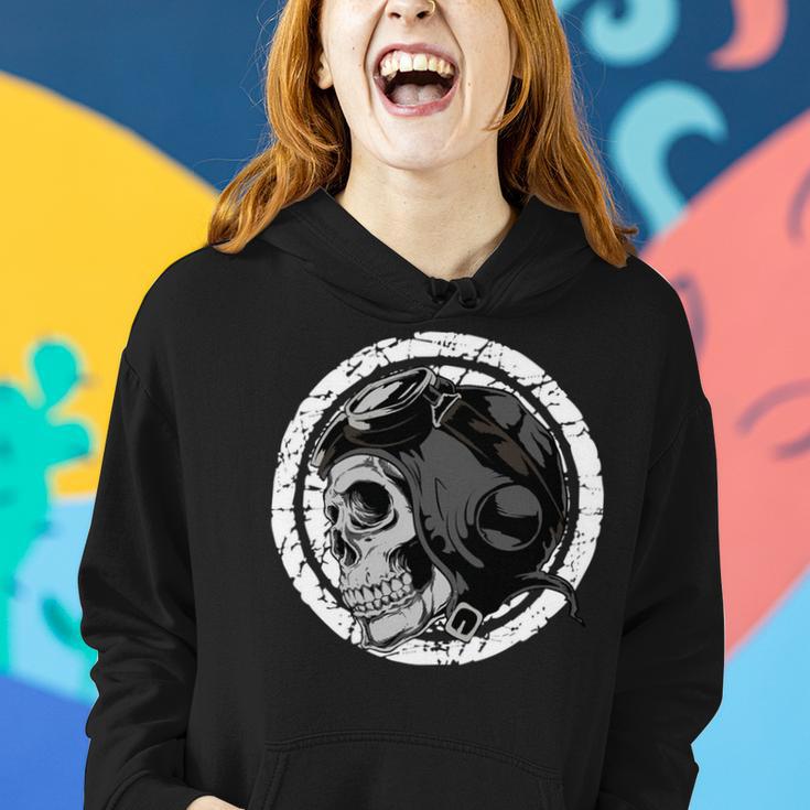 Motorcycle Skull With Helmet Dreaming 472 Shirt Women Hoodie Gifts for Her