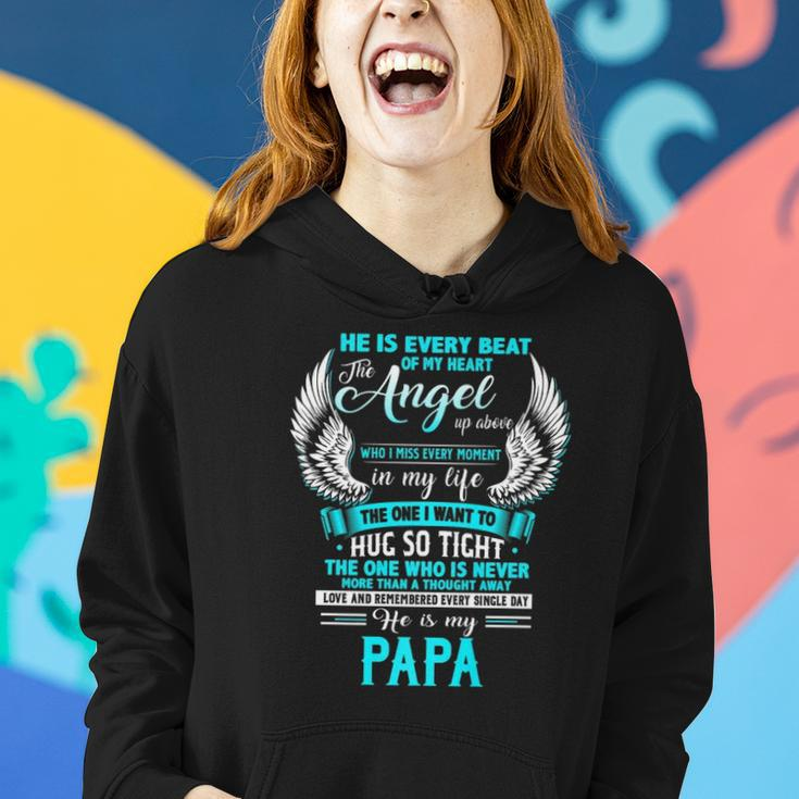 My Papa I Want To Hug So Tight One Who Is Never More Than Women Hoodie Gifts for Her