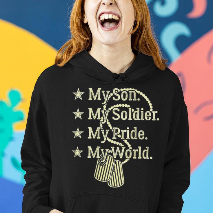 My Son Is A Soldier Hero Proud 707 Shirt Women Hoodie Gifts for Her