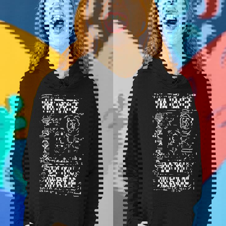 Physics I Quantum Mechanics I Professor Of Chemistry Women Hoodie Gifts for Her