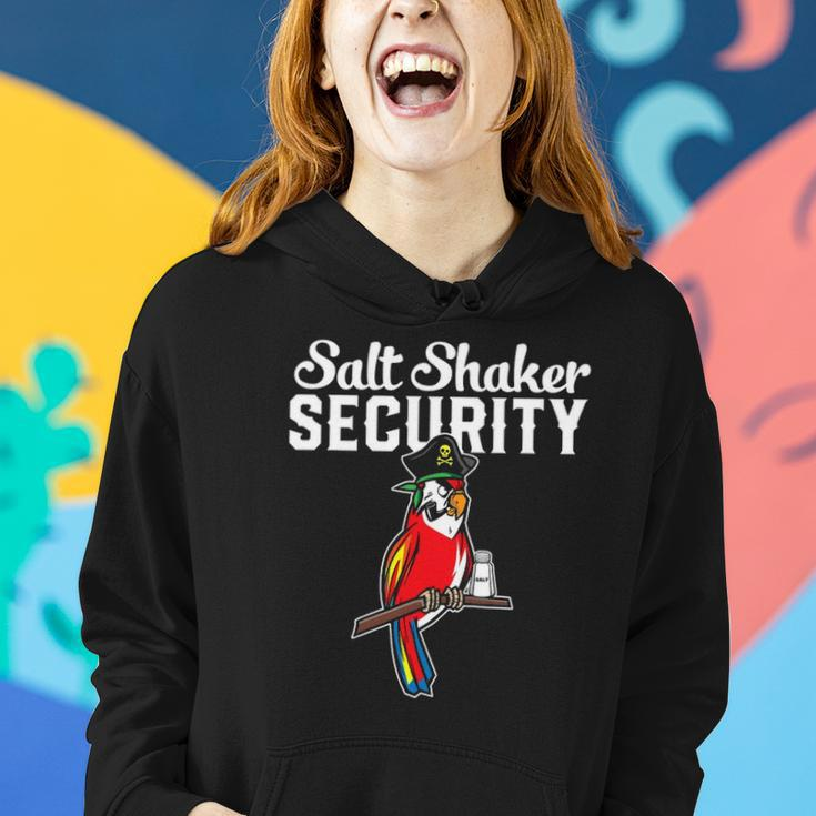 Pirate Parrot I Salt Shaker Security Women Hoodie Gifts for Her
