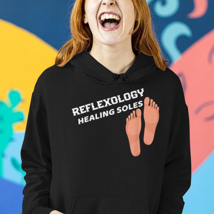 Reflexology Massage Therapist Reflexology Healing Soles Women Hoodie Gifts for Her