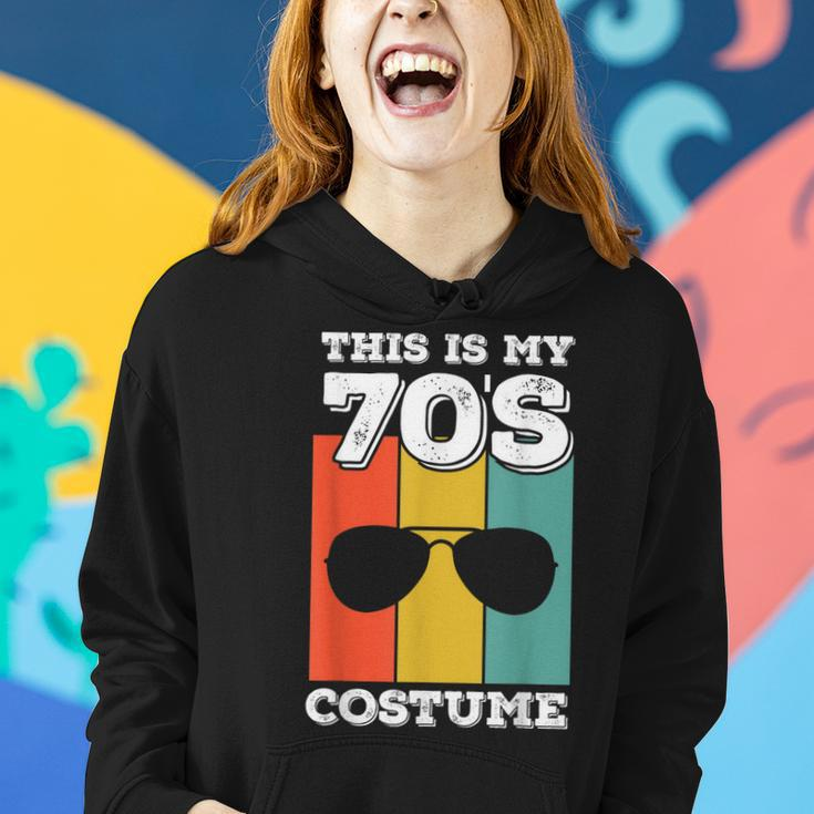 Retro 70S Costume | This Is My 70S Costume Women Hoodie Gifts for Her