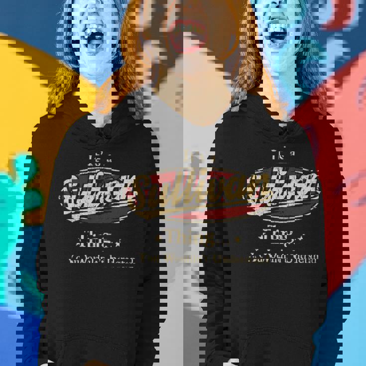 Sullivan Shirt Personalized Name GiftsShirt Name Print T Shirts Shirts With Name Sullivan Women Hoodie Gifts for Her