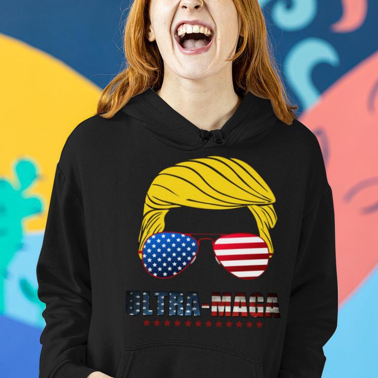 Ultra Maga Usa Maga Make America Great Again Women Hoodie Gifts for Her