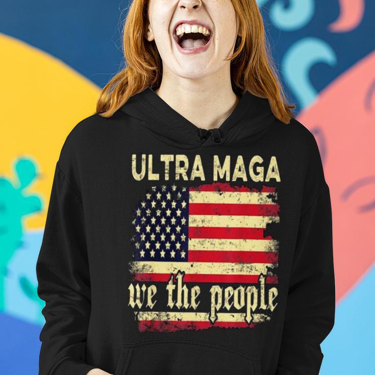 Ultra Maga We The People Vintage Women Hoodie Gifts for Her