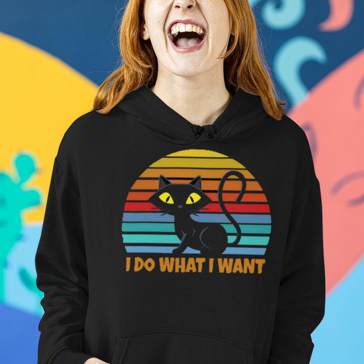 Vintage Black Cat Lover 272 Shirt Women Hoodie Gifts for Her