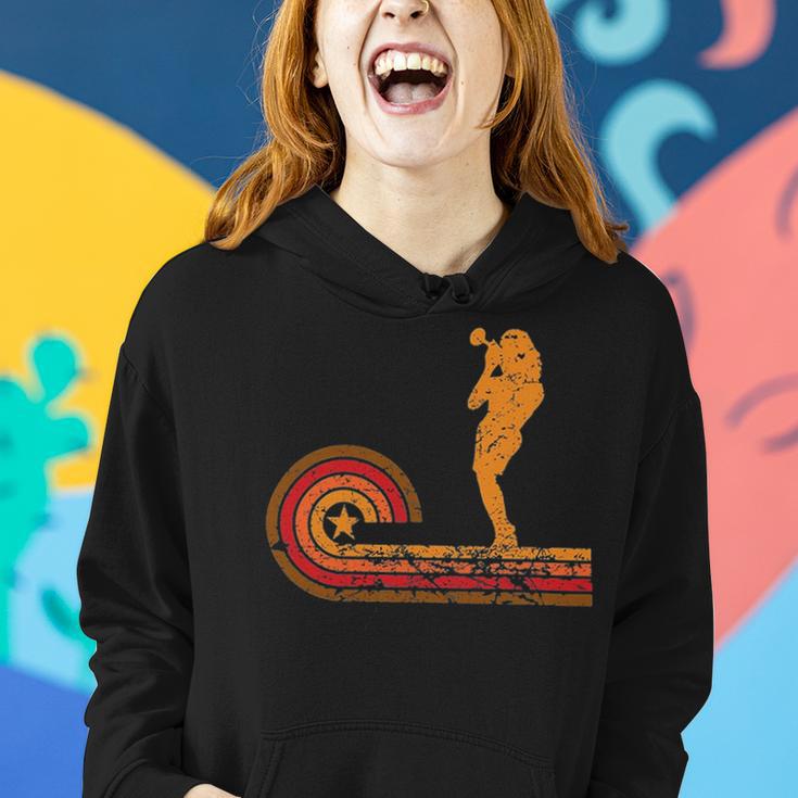 Vintage Trumpet Cool Retro Trumpet Player 162 Shirt Women Hoodie Gifts for Her