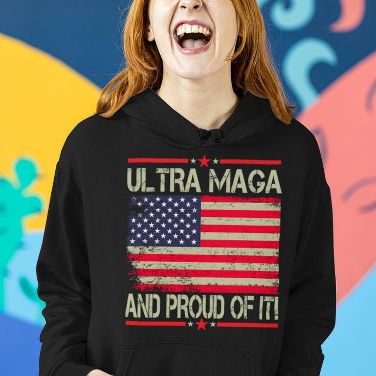 Vintage Ultra Maga And Proud Of It V2 Women Hoodie Gifts for Her