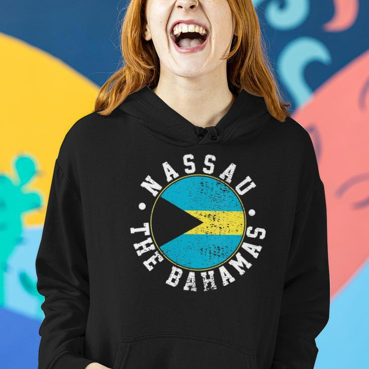 Womens Nassau The Bahamas Flag Lovers Gift Women Hoodie Gifts for Her