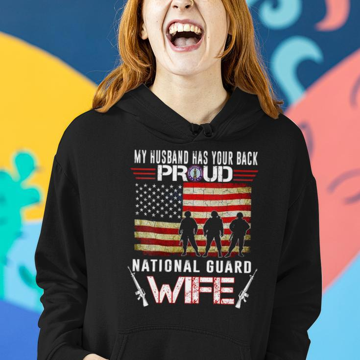 Womens Proud Army National Guard Wife US Military Gift Women Hoodie Gifts for Her