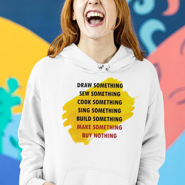 Anti Consumerism Women Hoodie Gifts for Her