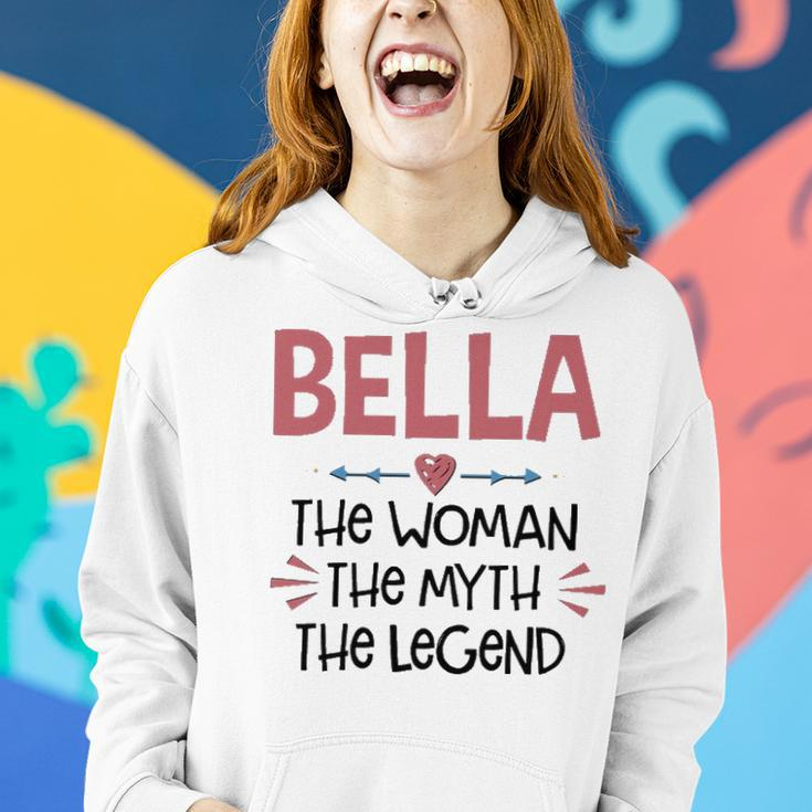 Bella Grandma Gift Bella The Woman The Myth The Legend Women Hoodie Gifts for Her