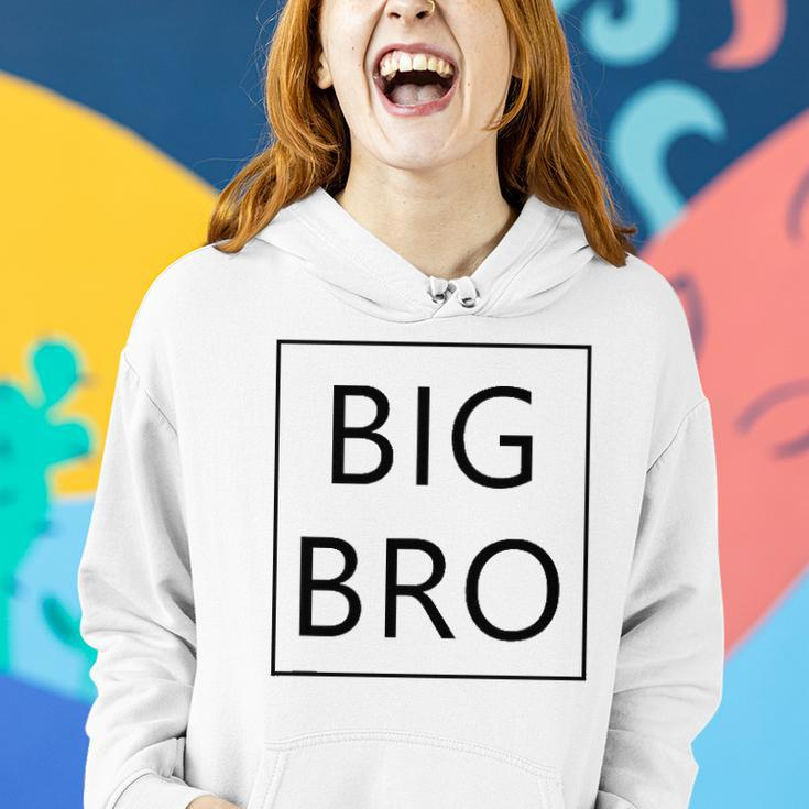 Big Bro Brother Announcement Gifts Dada Mama Family Matching Women Hoodie Gifts for Her