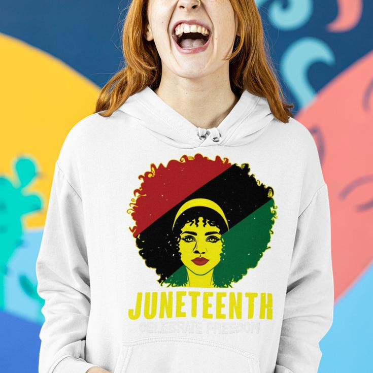 Black Queen Juneteenth Celebrate Freedom Tshirt Women Hoodie Gifts for Her