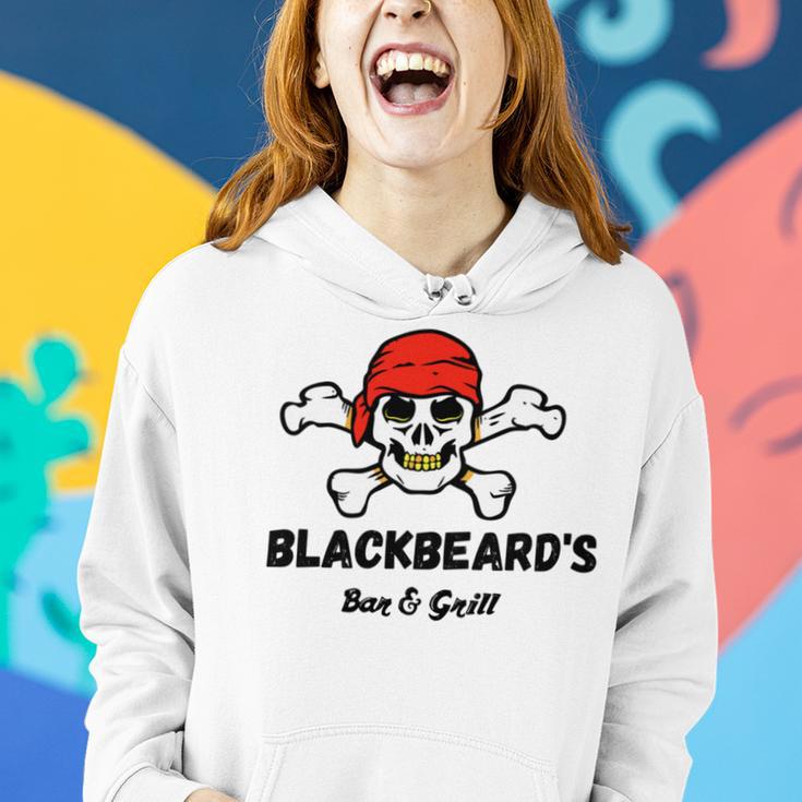 Blackbeards Bar Grill Women Hoodie Gifts for Her