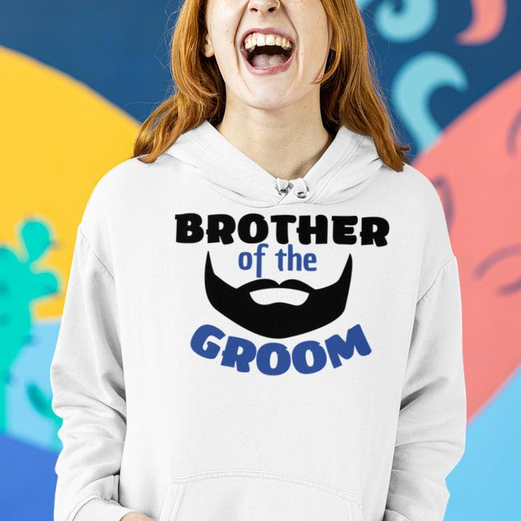 Brother Of The Groom Great Gift For The Brother Of The Awesome Groom Women Hoodie Gifts for Her