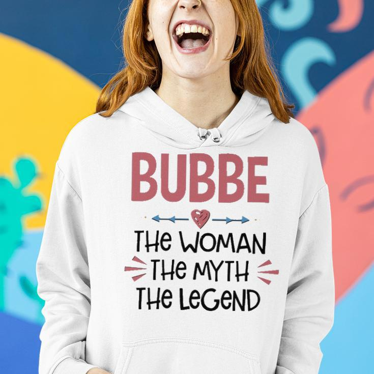 Bubbe Grandma Gift Bubbe The Woman The Myth The Legend Women Hoodie Gifts for Her