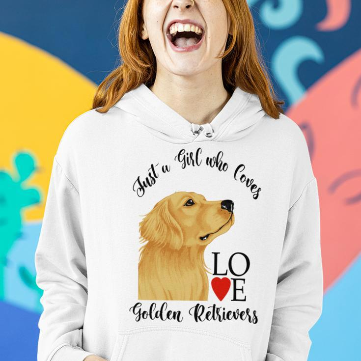 Copy Of Justagirlwholovesgoldenretrievers Women Hoodie Gifts for Her