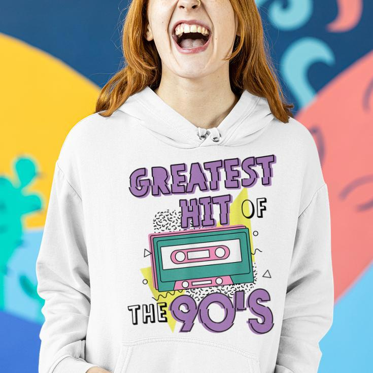 Greatest Hit Of The 90S Retro Cassette Tape Vintage Birthday Women Hoodie Gifts for Her