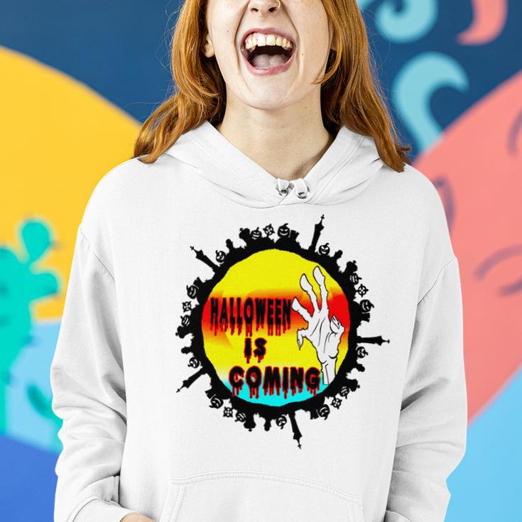 Halloween Time Is Coming Women Hoodie Gifts for Her