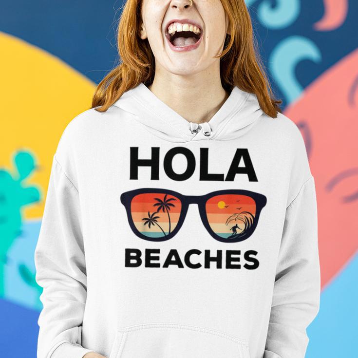 Hola Beaches Funny V2 Women Hoodie Gifts for Her