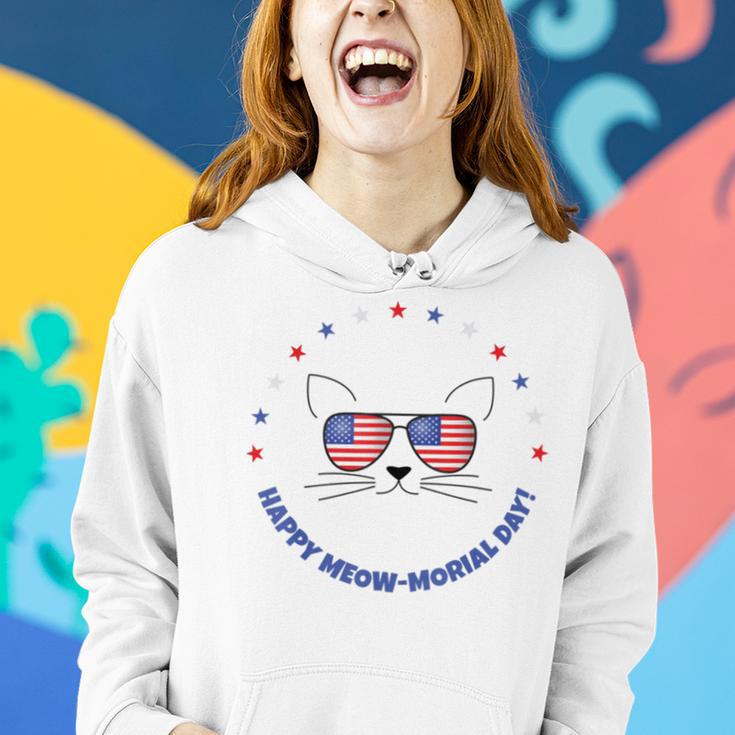 Memorial Day Cat Meowmorial Day V2 Women Hoodie Gifts for Her