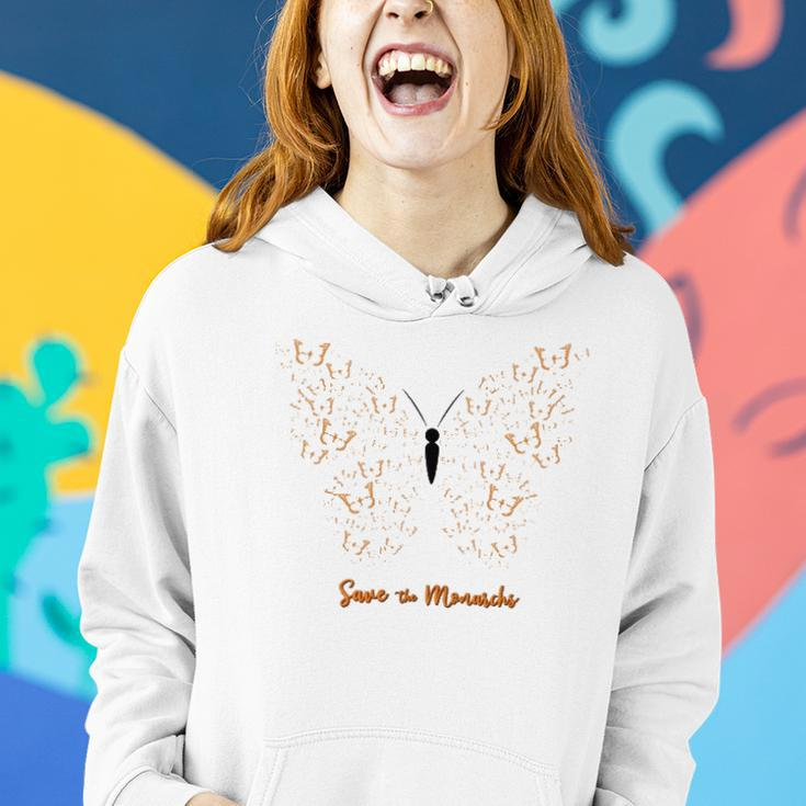 Monarch Butterfly Save The Monarchs Women Hoodie Gifts for Her